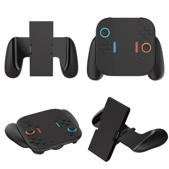 Controller Hand Grip For Switch 2 Joy-Con Controller Charger Chargeable Stand Abs Gamepad Support Bracket For Switch 2 Joy-Con