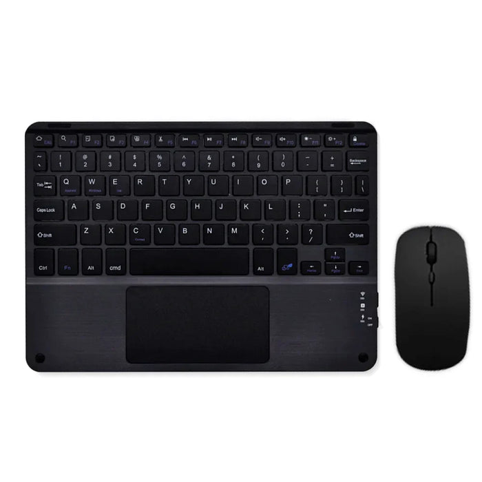 Universal Wireless Keyboard With Touchpad For Ipad Android Windows Silent & Compact