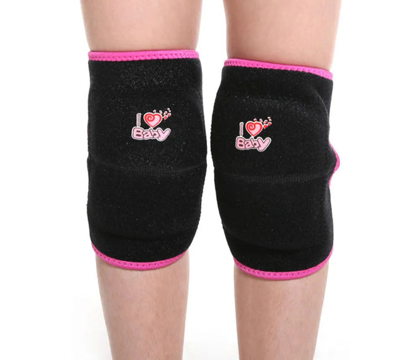 Pair of Kids Anti Crash Knee Pads For Dancing & Skating