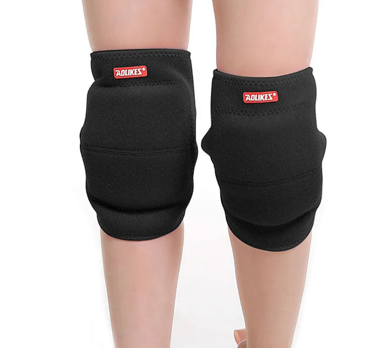 Pair of Kids Dance Volleyball Knee Pads Safety Support For Crawling & Sports