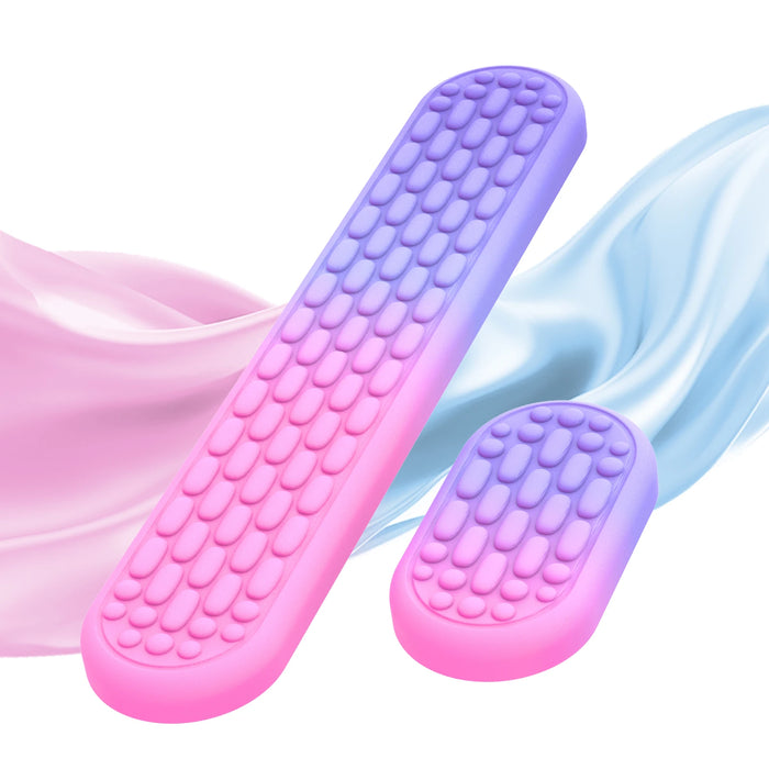 Ergonomic Wrist Rest For Computer Keyboard And Mouse With Soft Memory Foam