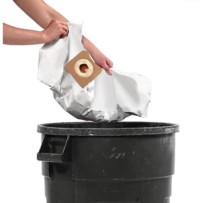 Dust Collection Bags Compatible With Ridgid Vf3501 3-4.5 Gallon Wet / Dry Vacuum Bags Wd40500 Wd40700 Wd40501 Wd45500 Wd45220