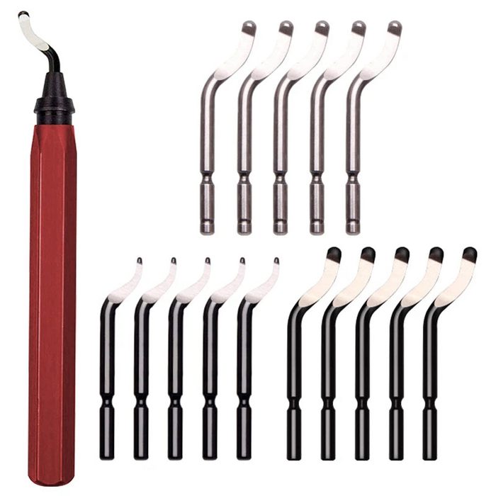 Rotary Deburring Tool For Resin & Copper Pipes 15 Blades Included