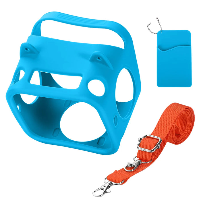 For Yoto Mini Silicone Case Protective Cover With Lanyard Anti-Drop Audio Music Player Protective Sleeve Case For Yoto Mini