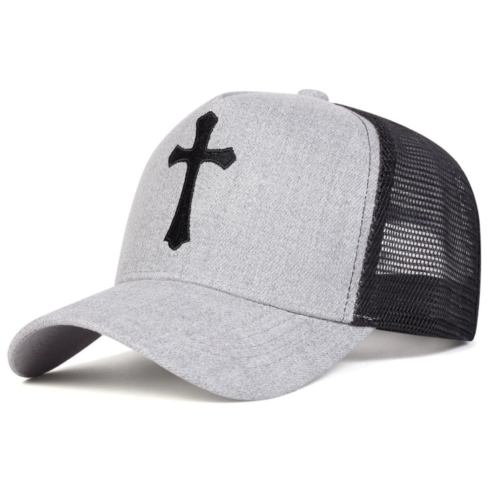 Embroidered Unisex Baseball Cap Adjustable Sun Hat For Spring / Summer