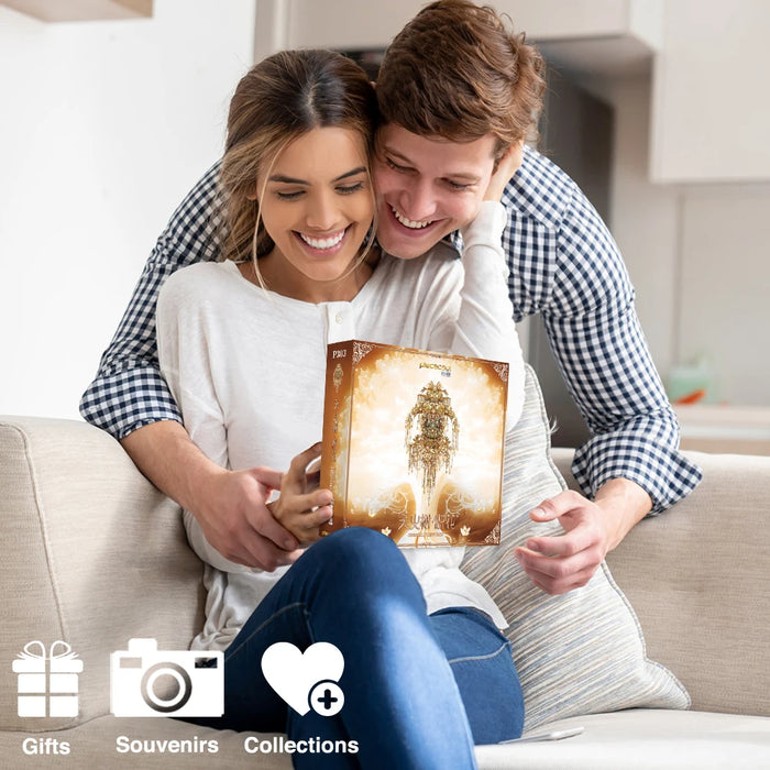 3D Metal Fireworks Puzzle Kit For Teens Diy Gift