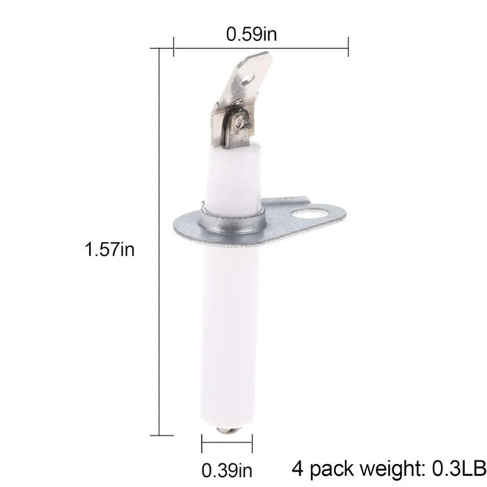 4 Pieces 8523793 Gas Range Stove Igniter Compatible With Whirlpool Maytag Amana Ap6012852 74007473 7432M126-60 8523793 8273061