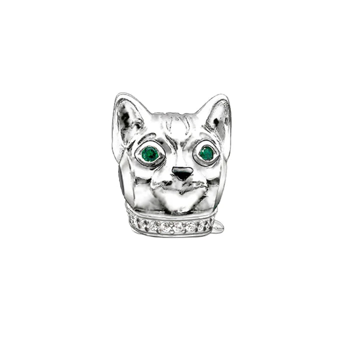 925 Sterling Silver Summer Cat Beads Jewelry For Women & Men