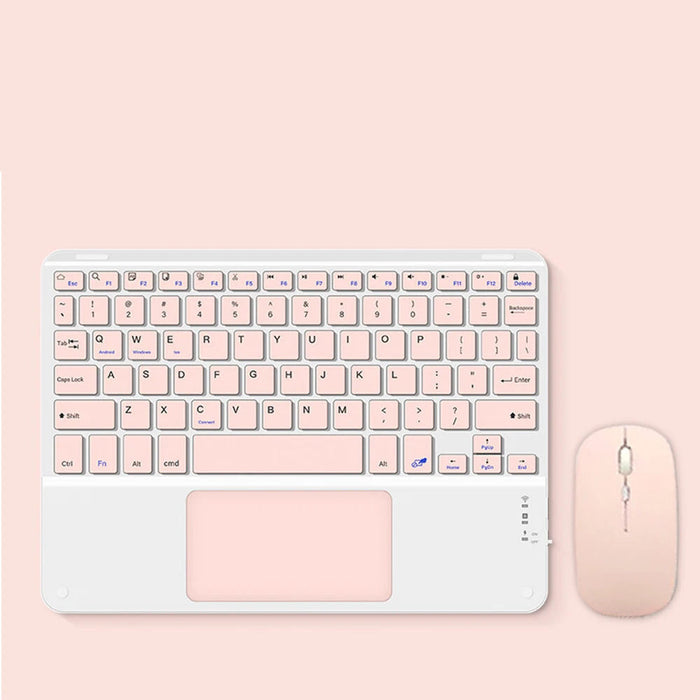 Wireless Touch Keyboard & Mouse For Android Ios Windows