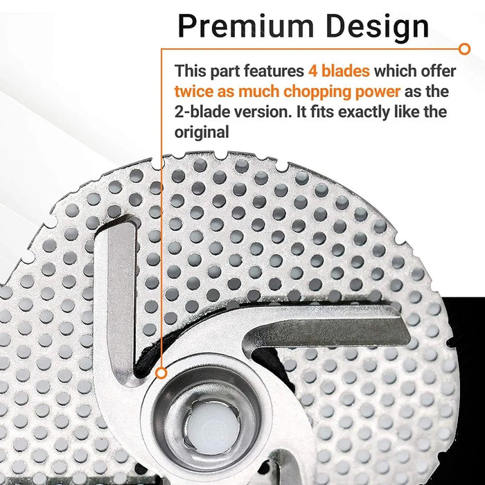 W10083957V Dishwasher Chopper Blade For Kitchenaid Whirlpool Kenmore Dishwashers 8268383 Wp8268383 Ap5983779 W10083957