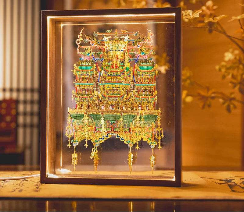 3D Metal Model Kit For Home Decor Minor West Heaven Puzzle