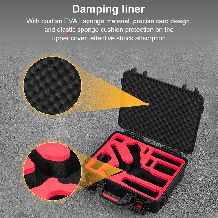 Explosion-Proof Case For Dji Rs4 Mini Hard Shell Carrying Case Waterproof Box Travel Protective Case Stabilizer Accessories