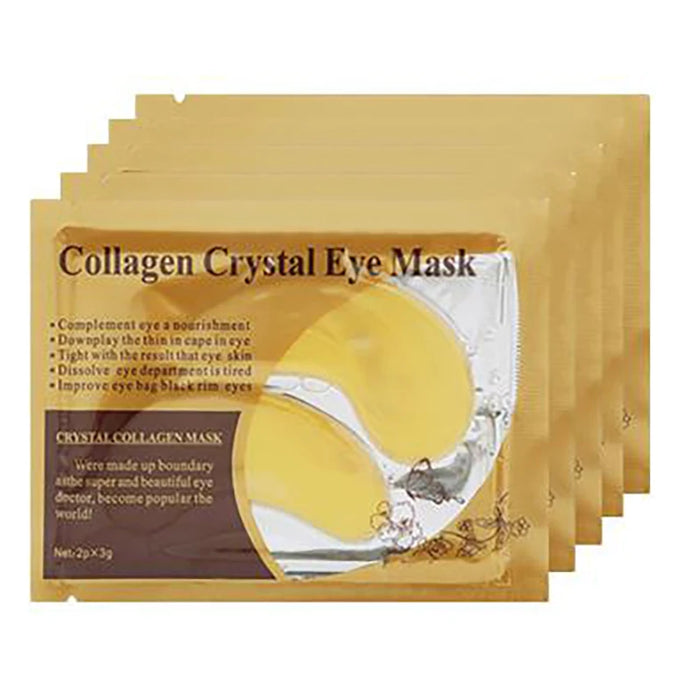 50 Pairs Gold Collagen Eye Mask For Dark Circles & Bags