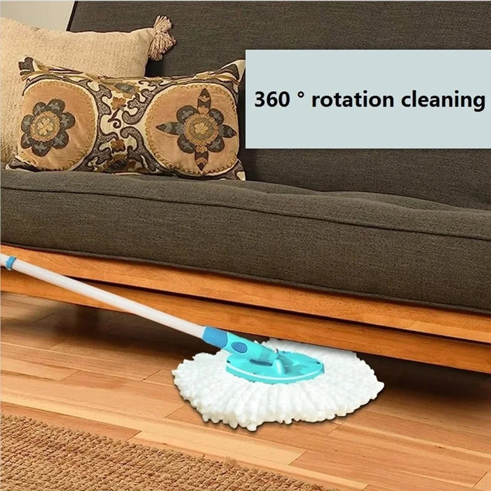 3 Pieces Microfiber Replacement Head Hands-Free Rotating Mop Cloth For Leifheit Soft And Absorbent Clean Floor Cleaner Pad