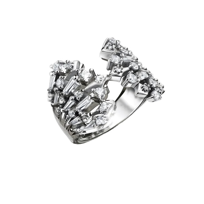 925 Sterling Silver Sun Ring Europe Fine Jewelry For Women