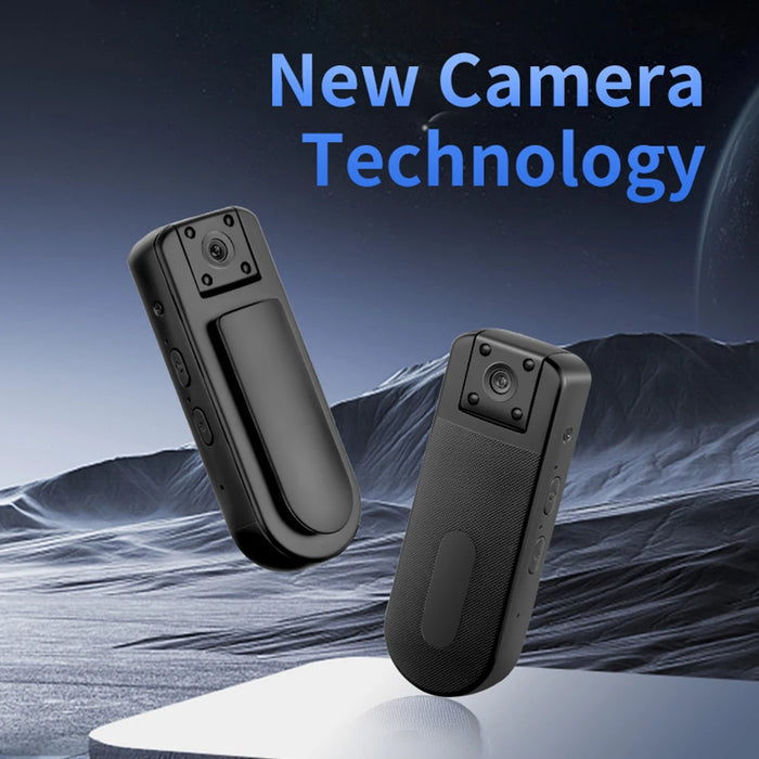 Hd 1080P Mini Camera Portable Digital Video Recorder Police Bodycam 180° Rotatable Lens Wifi Night Vision Miniature Camcorder