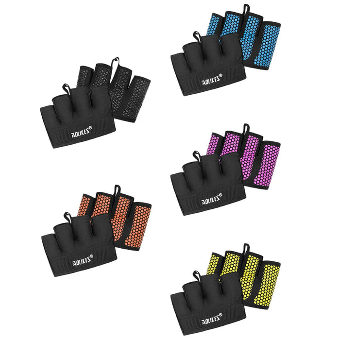 Crossfit Workout Gloves For Men & Women Half Finger Design