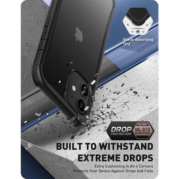 For Iphone 12 Mini 5.4 Inch 2020 Full Body Protection Dual Layer Case With Built-In Screen Protector