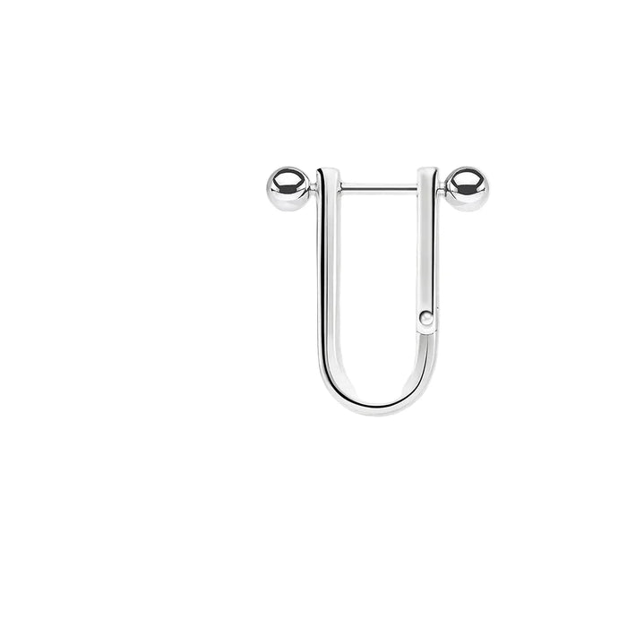 925 Sterling Silver Hoop Earrings Classic For Women & Men