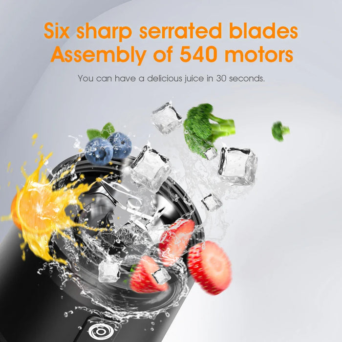 700Ml Portable Electric Juicer Blender