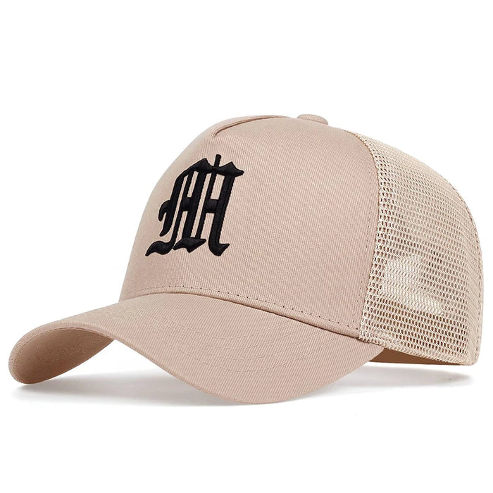 Embroidered Gothic Baseball Cap Adjustable Sun Hat