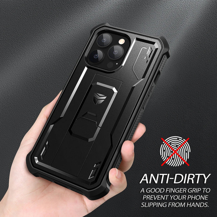 For Iphone 14 Pro Max Protective 360 Degree Full Body Heavy Duty Military Shockproof Protective Case With Built-In Screen Protector