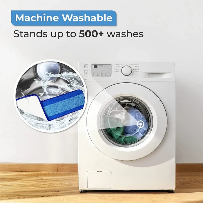 3 Pieces Replacement Mop Pads For Bona Hardwood Mop Floor Cleaner Accessoriess Microfiber Reusable Mop Floor Pad