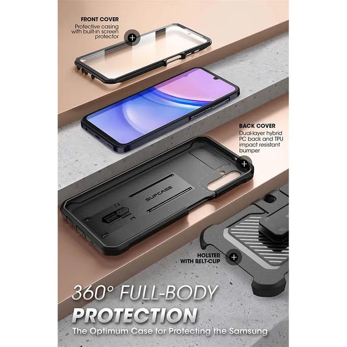 For Samsung A16 2024 Full Body Rugged Ub Pro Case With Built-In Screen Protector