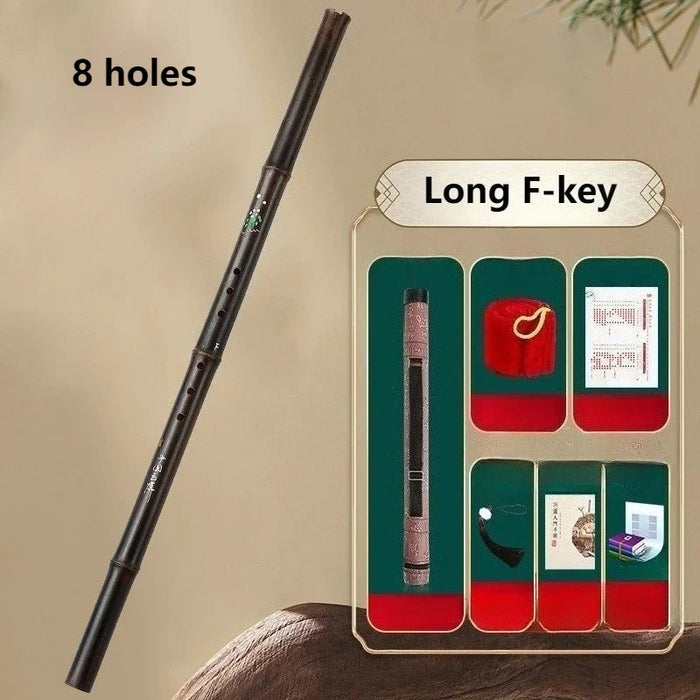 Traditional Chinese Bamboo Flute In G / F Key