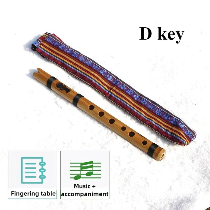 Ethnic Bamboo Quena Flute For Adults
