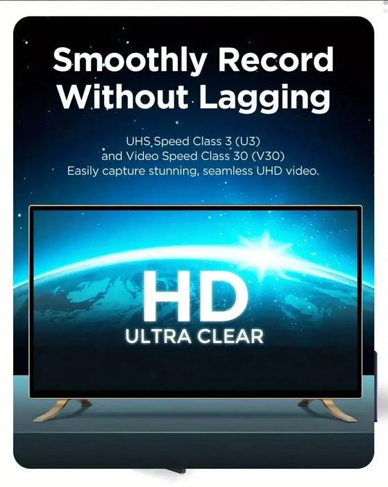 HP High Speed 256gb Micro Sd Card Class 10 4k Tf Mecard C10