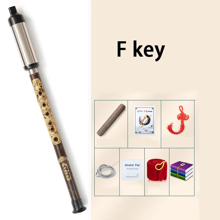Detachable Vertical Bawu Flute For Adults