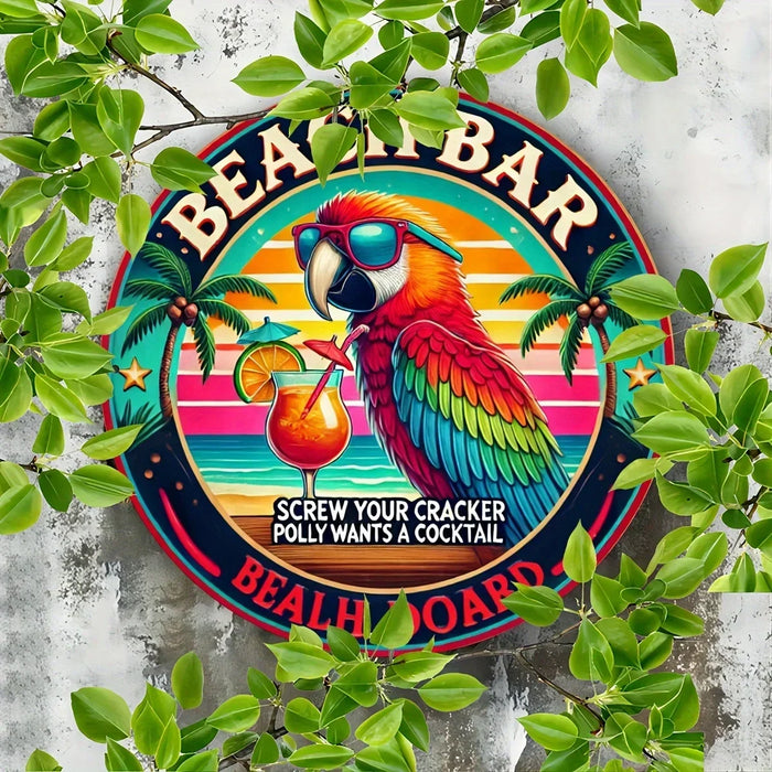 8X8In Outdoor Pool Decor Metal Rules Sign Easy Install