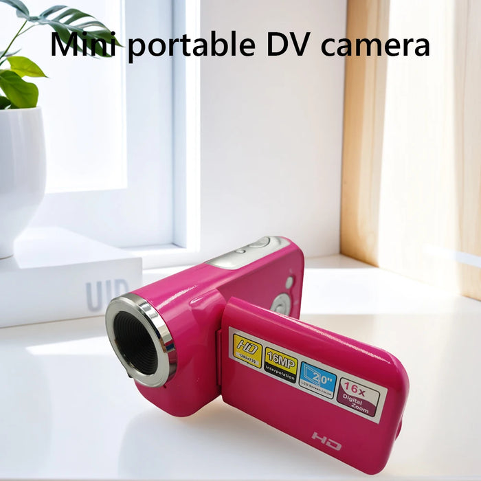 16Mp 720P Digital Camera 2.0 Inch Rotatable Screen Camcorder Video Camera 16X Digital Zoom Portable Dv Camera For Beginners
