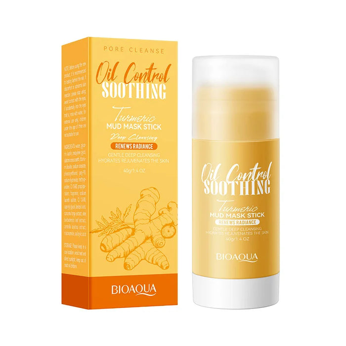 Rose Turmeric Solid Face Mask Stick Moisturizing & Brightening