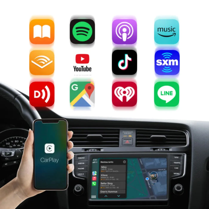 Wireless Carplay & Android Auto Adapter For Car Radio