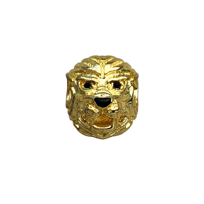 925 Sterling Silver Rebel Street Lion Bead Charm For European Jewelry