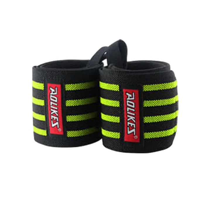 Pair of Extra Strength Wrist Support Straps For Weightlifting