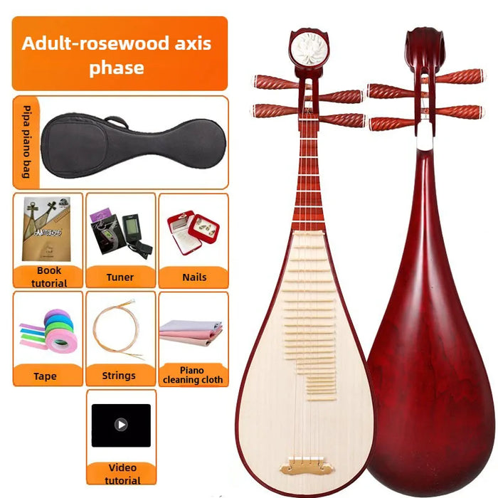 Traditional Chinese Pipa For Beginners And Professionals