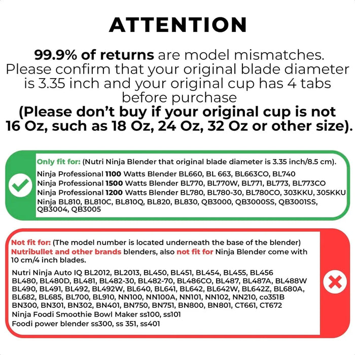 2 Pieces 16Oz Blender Cup With Lids For Nutri Ninja Pro Bl660 Bl663Co Bl740 Bl770 Bl770W Bl771 Bl773Co Bl780 Bl780Co