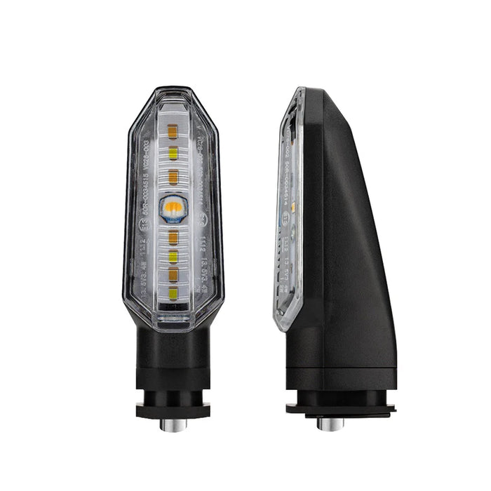 12V Motorcycle Led Turn Signal Lights Amber Flashing Indicators 2Pcs