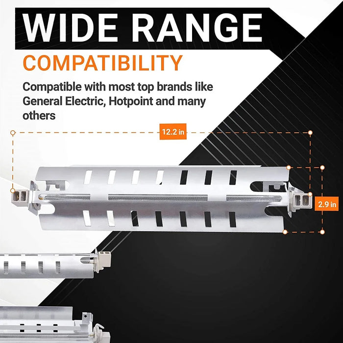 Wr51X10055 Refrigerator Defrost Heater Kit Defrost Element Assembly For Ge Hotpoint Wr55X10025 Ap3672963 Ps964350 Ps1018130