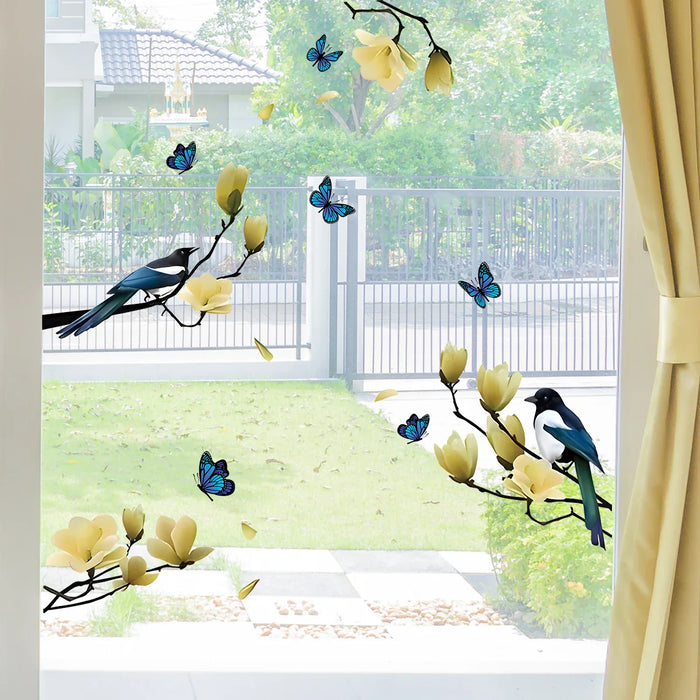 Decorative Bird Wall Stickers For Bedroom Or Living Room