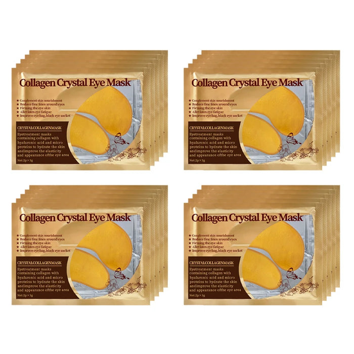 40 Piece Gold Collagen Eye Mask Anti Dark Circles Firming & Moisturizing
