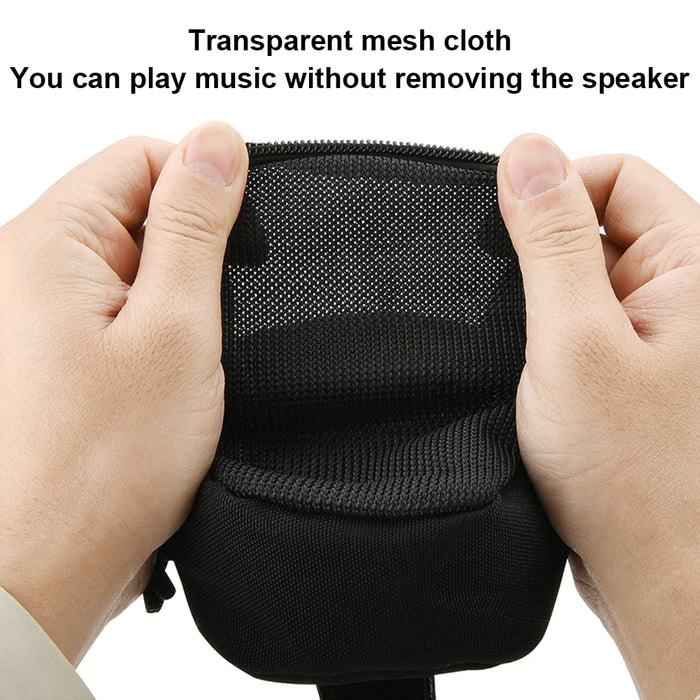 Speaker Carrying Case For Soundcore Select 4 Go Bt Speaker Box Bag Cover Mesh Portable Storage Bag Speaker Nylon Protective Bag