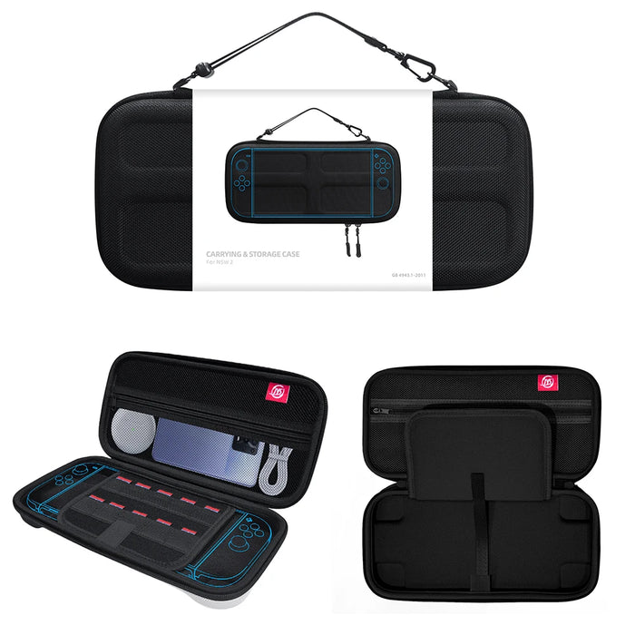 For Switch 2 Carrying Case Storage Bag Console Protective Case Shockproof Hard Shell Pouch Travel Bag For Switch 2 Accessories