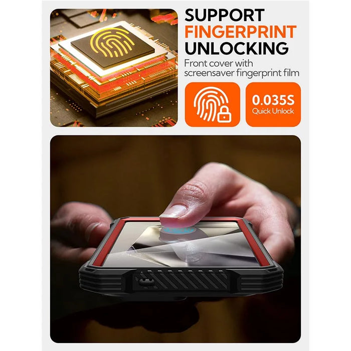 For Samsung Galaxy S25 Ultra 2025 Release 6.9 Inch Armorbox Rugged Case With Built-In Screen Protector