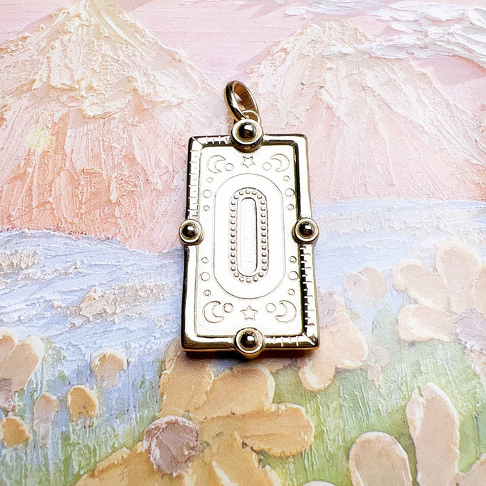 925 Sterling Silver Bohemian Snake Talisman Pendant Yellow Gold Plated Fine Jewelry Accessory For Women