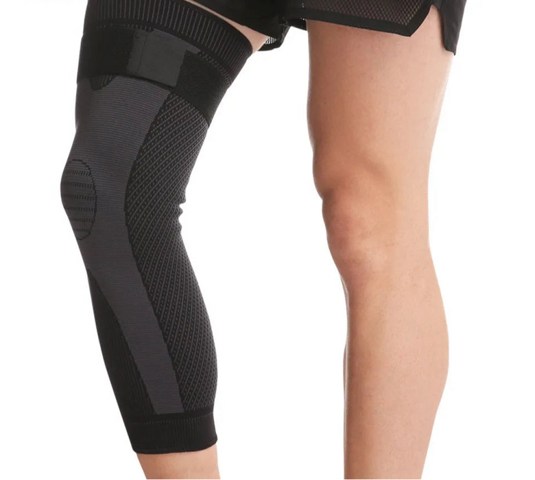 Long Compression Knee Support Sleeve For Sports