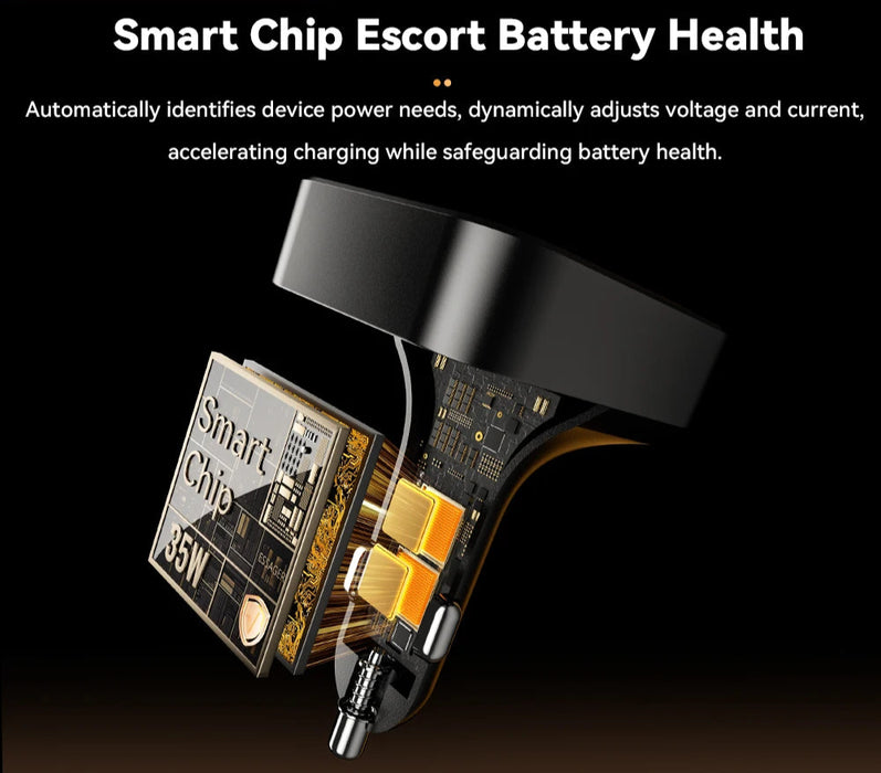 65W Usb C Retractable Cable Car Charger 3 Ports Pd3.0 Qc3.0 30W Fast Charging For Iphone 16 15 Ipad Samsung S24 Xiaomi